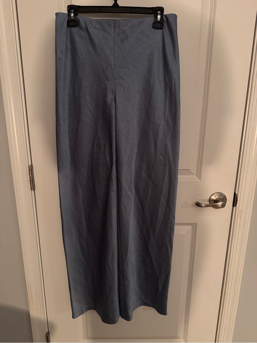 Vince Slate Blue Wide-Leg Women's Pants